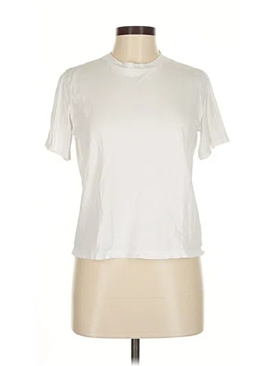 Pre-owned Stockholm Atelier & Other Stories Short Sleeve Turtleneck In White