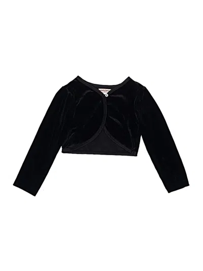 Pre-owned Nanette Lepore Kids' Cardigan Sweater In Black