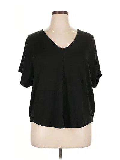 Pre-owned Gap Short Sleeve T-shirt In Black