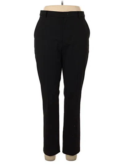 Pre-owned Uniqlo Dress Pants In Black