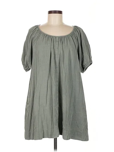 Pre-owned Mustard Seed Casual Dress In Gray