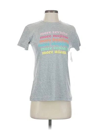 Tultex Short Sleeve T-shirt In Gray