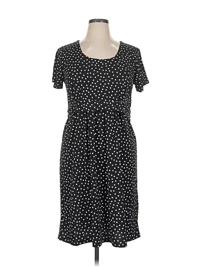 Angel Casual Dress In Black