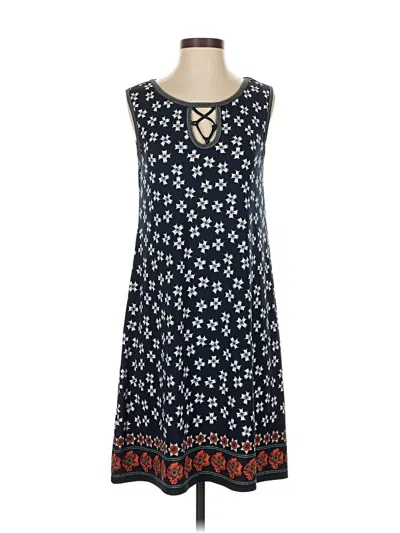 Pre-owned Max Studio Casual Dress In Blue