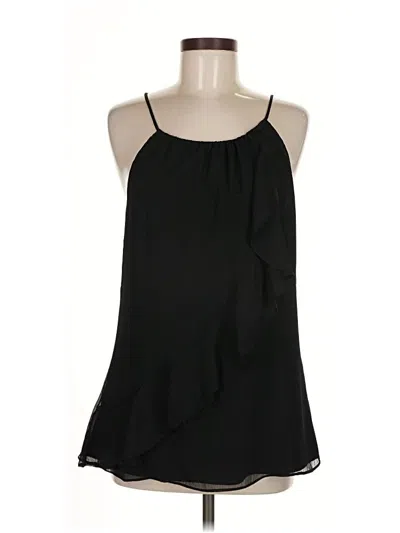 Pre-owned Banana Republic Factory Store Sleeveless Blouse In Black