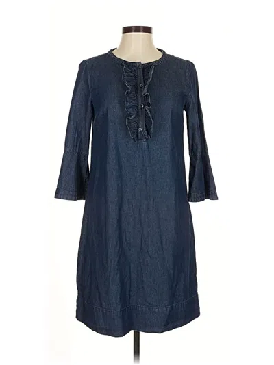 Pre-owned Draper James Casual Dress In Blue
