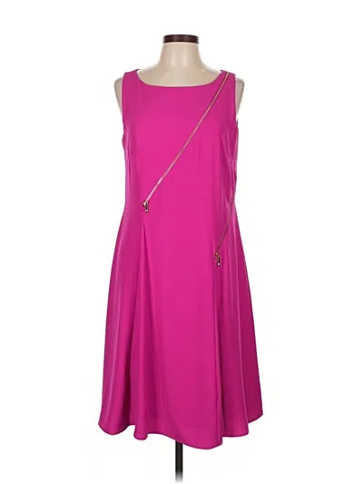 Pre-owned Ivanka Trump Cocktail Dress In Pink