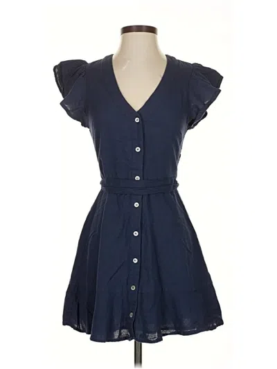 Pre-owned Lulus Casual Dress In Blue