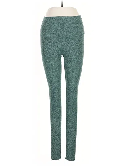 Pre-owned Beyond Yoga Yoga Pants In Blue