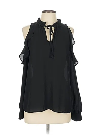 Pre-owned Catherine Catherine Malandrino Sleeveless Blouse In Black