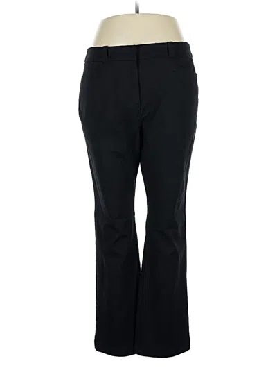 Pre-owned New York And Company Dress Pants In Black