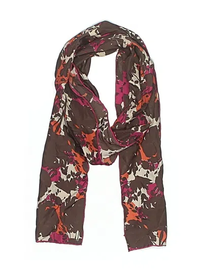 Pre-owned Unbranded Scarf In Brown