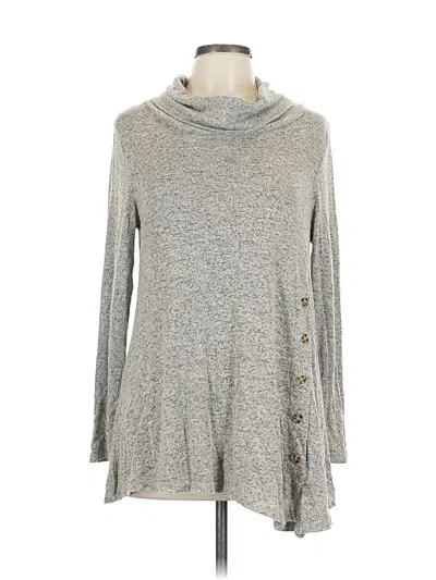 Pre-owned Misia Turtleneck Sweater In Gray