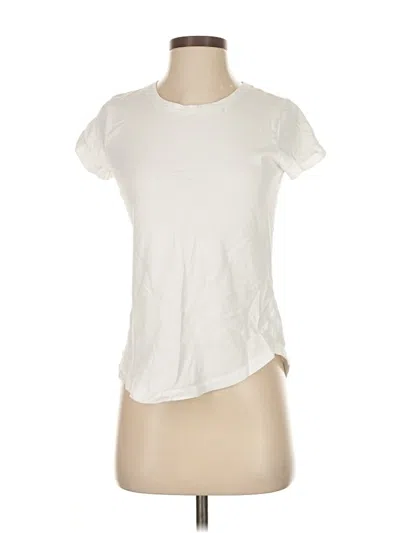 Pre-owned Abercrombie & Fitch Short Sleeve T-shirt In White