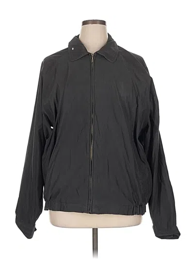 Pre-owned Roundtree & Yorke Track Jacket In Gray