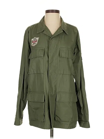 Pre-owned Love In Jacket In Green