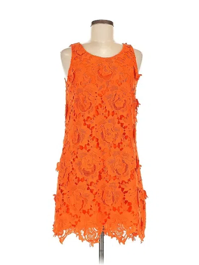 Pre-owned Allison Joy Cocktail Dress In Orange
