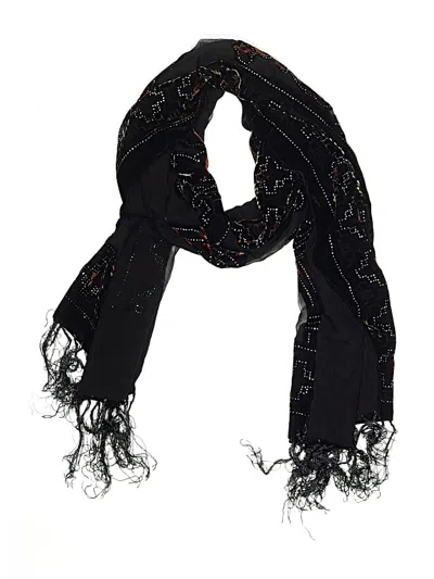 Pre-owned Unbranded Scarf In Black