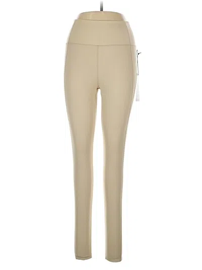 Pre-owned Girlfriend Collective Active Pants In White