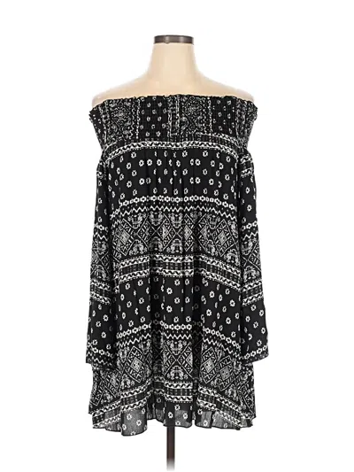 My Story Casual Dress In Black