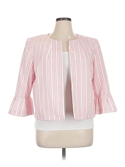 Pre-owned Nine West Blazer Jacket In Pink