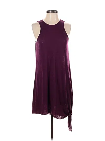 Pre-owned Becca Casual Dress In Burgundy