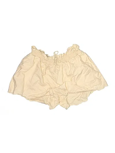 Pre-owned By Anthropologie Shorts In Gold