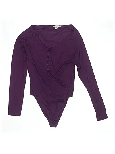 Pre-owned Eye Candy Bodysuit In Purple