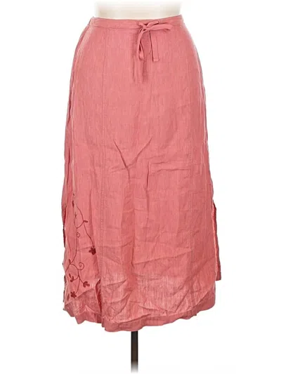 Pre-owned Linden Hill Casual Skirt In Pink