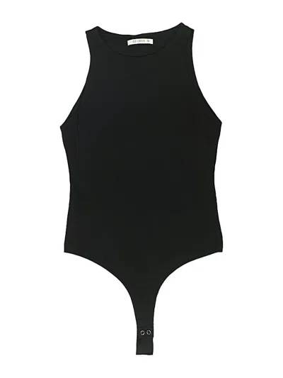 Pre-owned Reoria Bodysuit In Black
