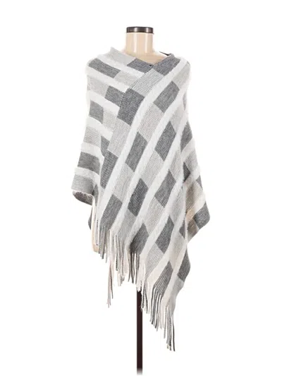 Pre-owned Northern Angel Poncho In Gray