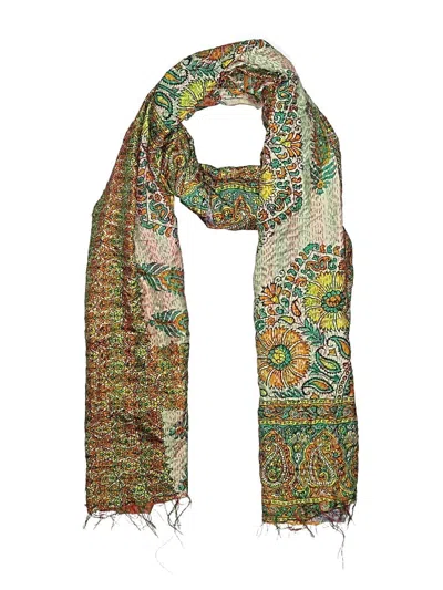 Pre-owned Unbranded Scarf In Orange