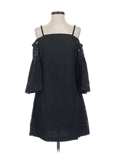 Pre-owned Kaari Blue Cocktail Dress In Black