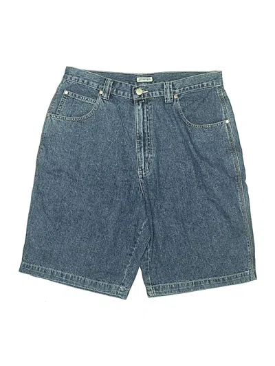 Pre-owned St. John's Bay Denim Shorts In Blue