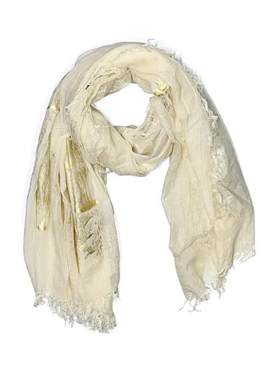 Pre-owned Unbranded Scarf In White