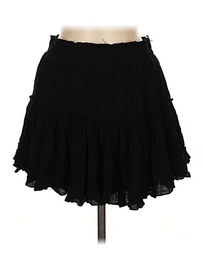 Pre-owned Juniper Blu Casual Skirt In Black