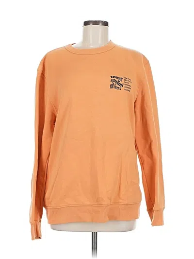 Pre-owned H&m L.o.g.g. Sweatshirt In Orange