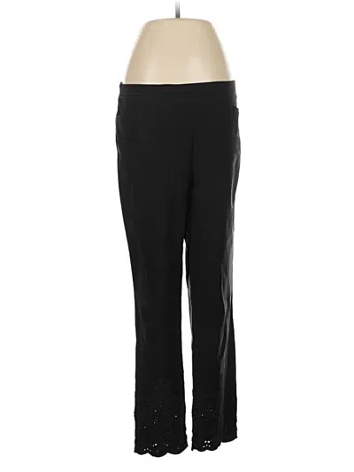 Pre-owned Chico's Active Pants In Black