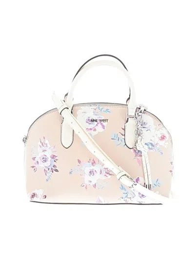 Pre-owned Nine West Satchel In Brown