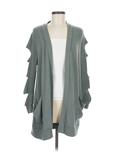 Pre-owned Chaser Cardigan Sweater In Gray
