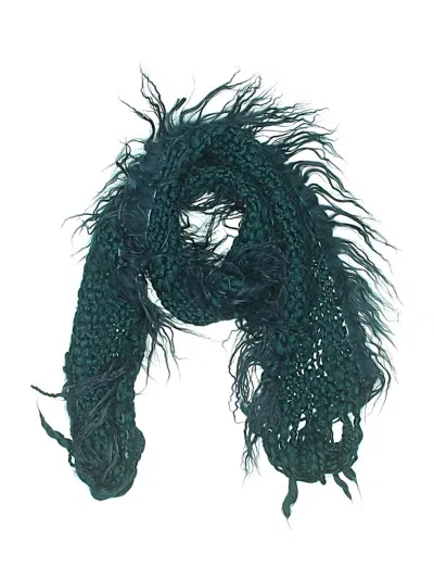 Pre-owned Unbranded Scarf In Blue