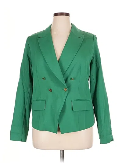 Pre-owned G By Giuliana Rancic Blazer Jacket In Green