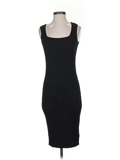 Pre-owned M Magaschoni Casual Dress In Black