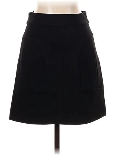 Pre-owned Maeve By Anthropologie Casual Skirt In Black