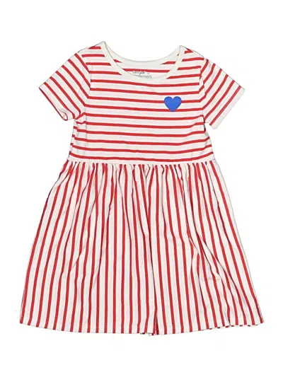 Pre-owned Cat & Jack Kids' Dress In Red
