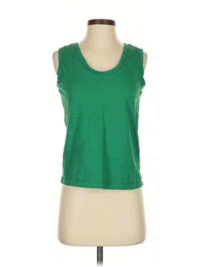 Pre-owned Free Assembly Sleeveless T-shirt In Green