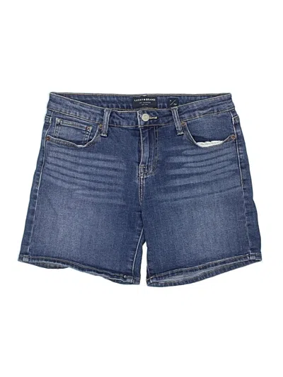Pre-owned Lucky Brand Denim Shorts In Blue