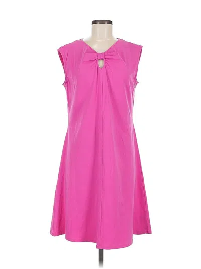 Pre-owned Liz Claiborne Casual Dress In Pink