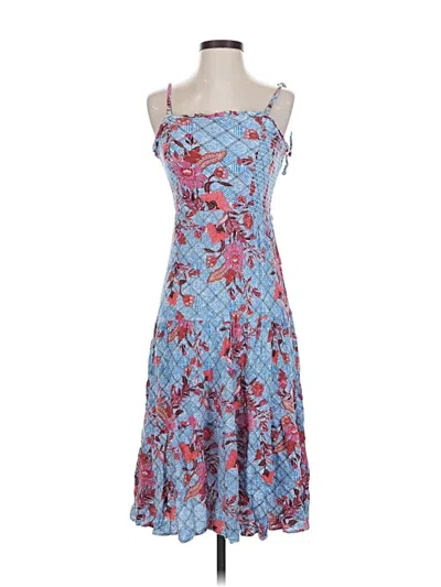 Pre-owned Knox Rose Cocktail Dress In Blue