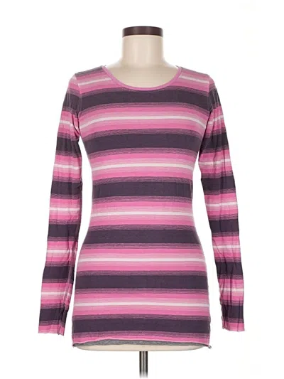 Pre-owned Lululemon Athletica Long Sleeve T-shirt In Pink